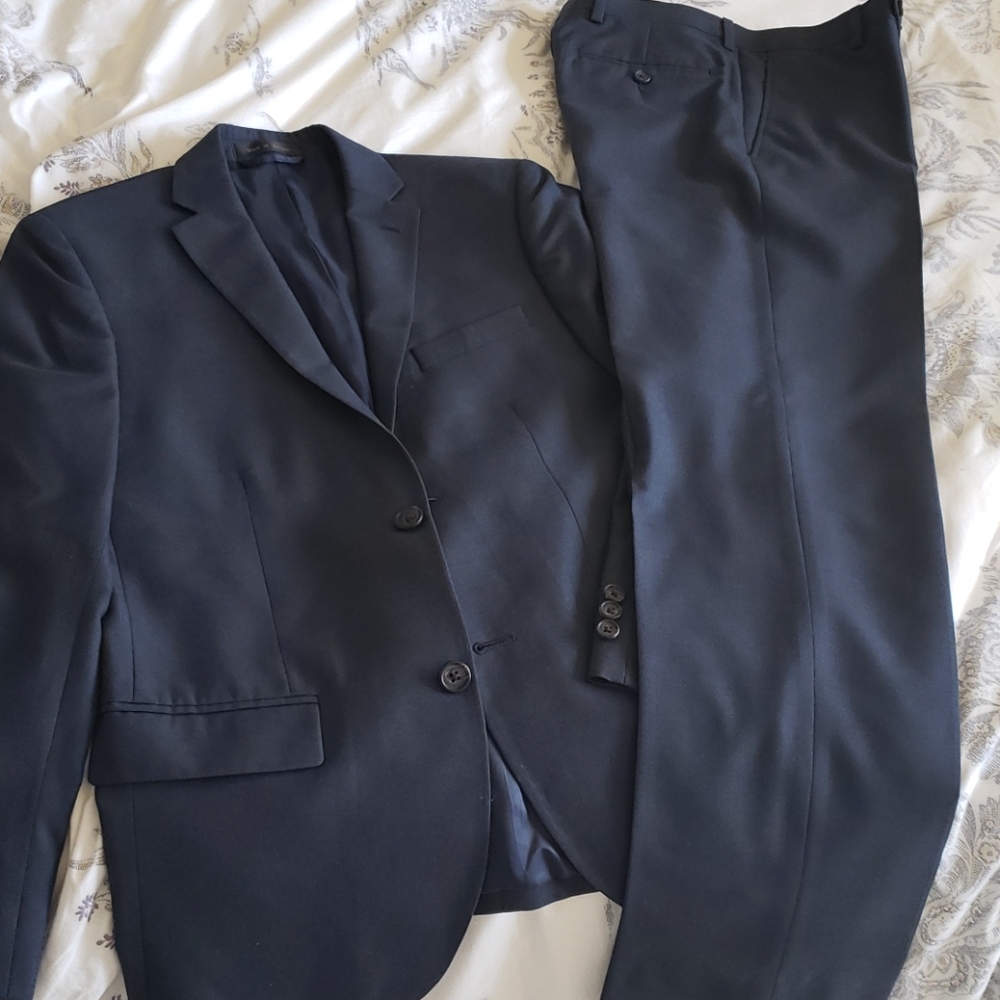 Lauren by Ralph Lauren Boys Navy Suit 16R